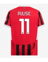 AC Milan Christian Pulisic #11 Hjemmedrakt 2024-25 Korte ermer